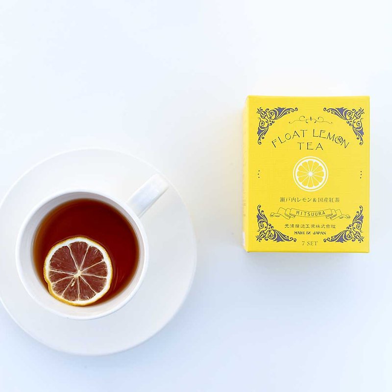 FLT float lemon tea (black tea with dried lemon) - ชา - อาหารสด 
