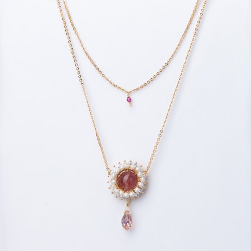 Richezza del sole - Abundant sun double necklace