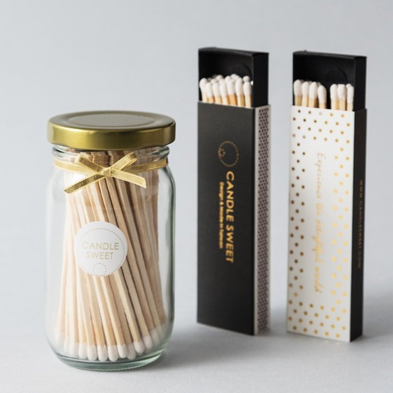 Long match discount combination 1 can + 2 boxes of exclusive limited white head - Fragrances - Wood White