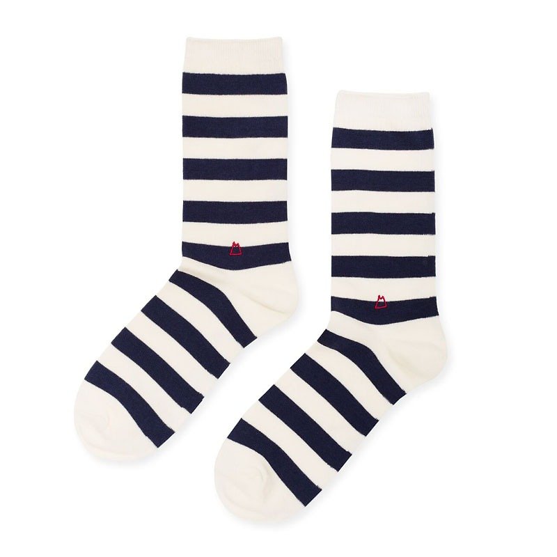 Sc. Lifestyle Gentlemen's Plaid Stockings Comfort Cotton Socks - ถุงเท้า - ผ้าฝ้าย/ผ้าลินิน สีดำ