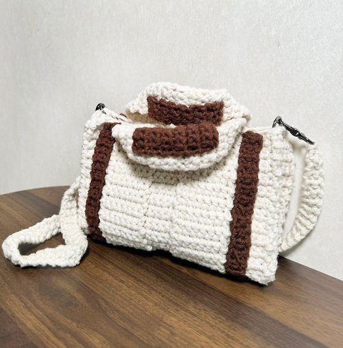 chill.crochet.life 人手縫製編織包 手挽袋 側背包 斜背包 手提袋 手提包