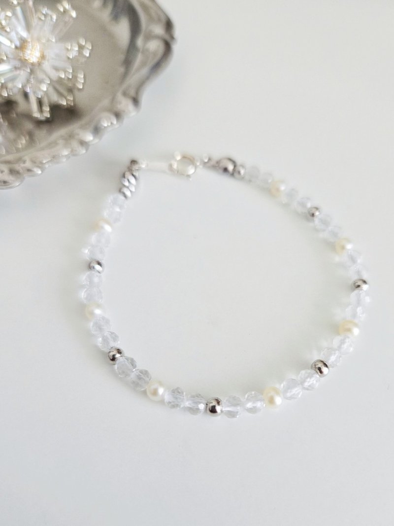 Fireworks-Silver White Fireworks Bracelet - Bracelets - Other Materials 