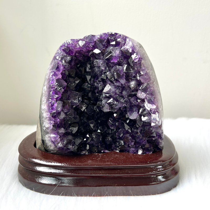 烏拉圭紫晶簇連訂造底座 | 水晶 | 水晶簇 | 水晶擺件 - 擺飾/家飾品 - 水晶 紫色