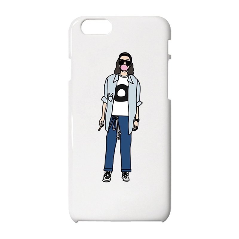 Corky iPhone case - Phone Cases - Plastic White