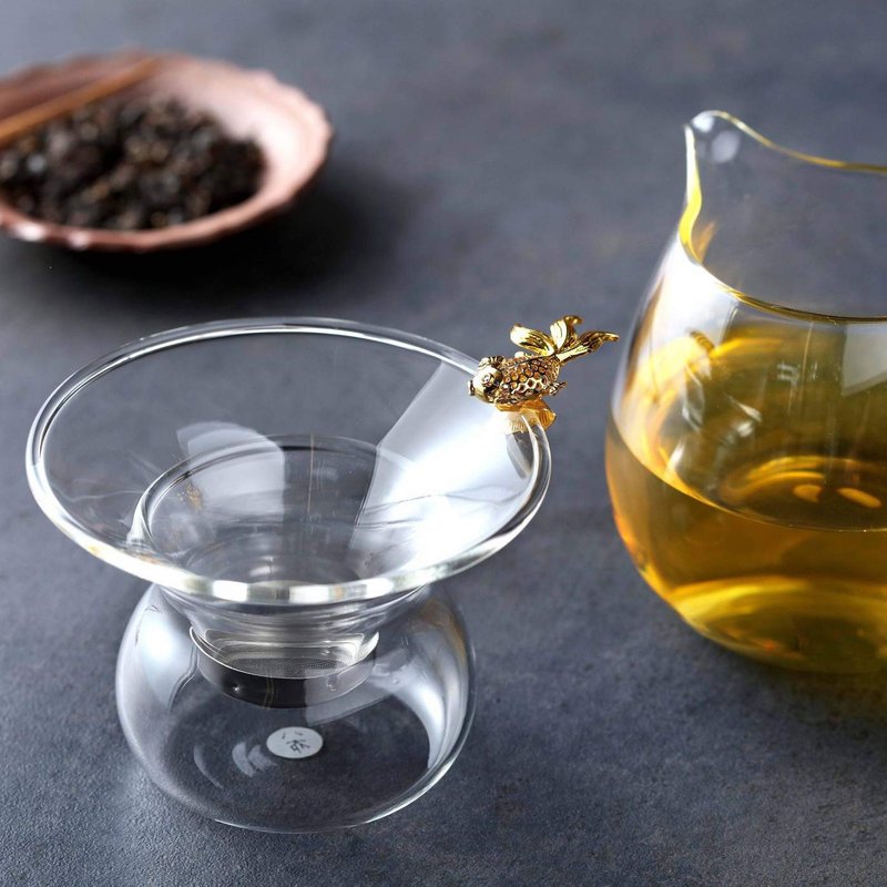 潤澤四零_造型玻璃茶漏 - 茶壺/茶杯/茶具 - 玻璃 透明