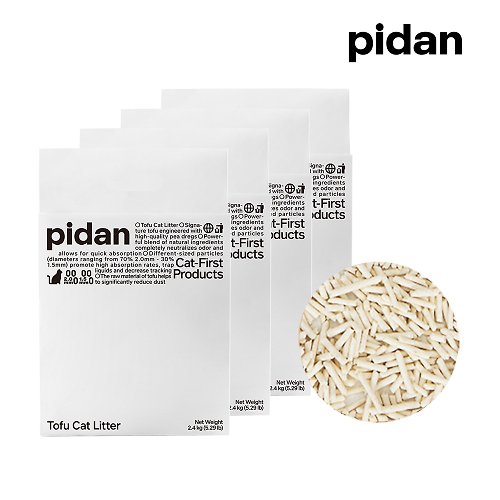 pidan pidan 豆腐貓砂 原味款 豆腐砂 4包組
