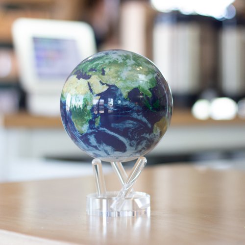 MOVA Globes 光能地球儀 官方旗艦店 MOVA光能地球儀 雲端衛星檢視Earth with Clouds 居家擺設 送禮