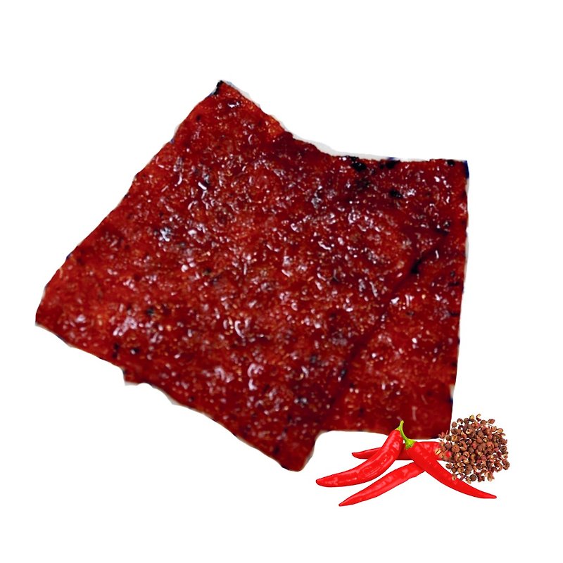 Charcoal Grill Pork Dried Meat - Dried Meat & Pork Floss - Other Materials White
