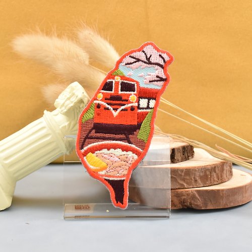 霓豆瓦克 Mr. Needlework 【台灣特色】嘉義 | 刺繡磁鐵 | 禮物 | 文創 | 紀念品
