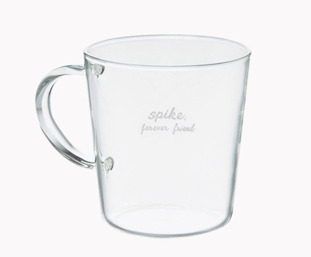 Thin on sale glass mugs