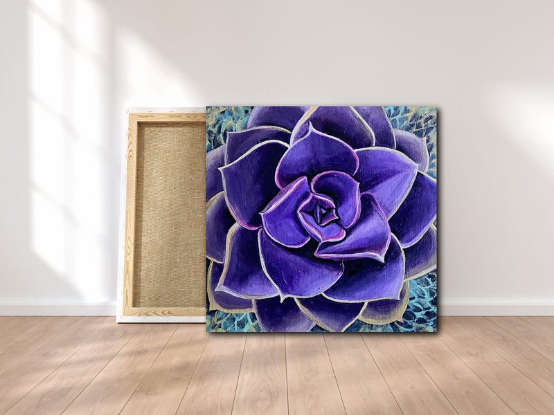 Indoor Plants Painting, Plant Wall Art,  Wall Decor, Kitchen Decor - 海報/掛畫/掛布 - 壓克力 多色