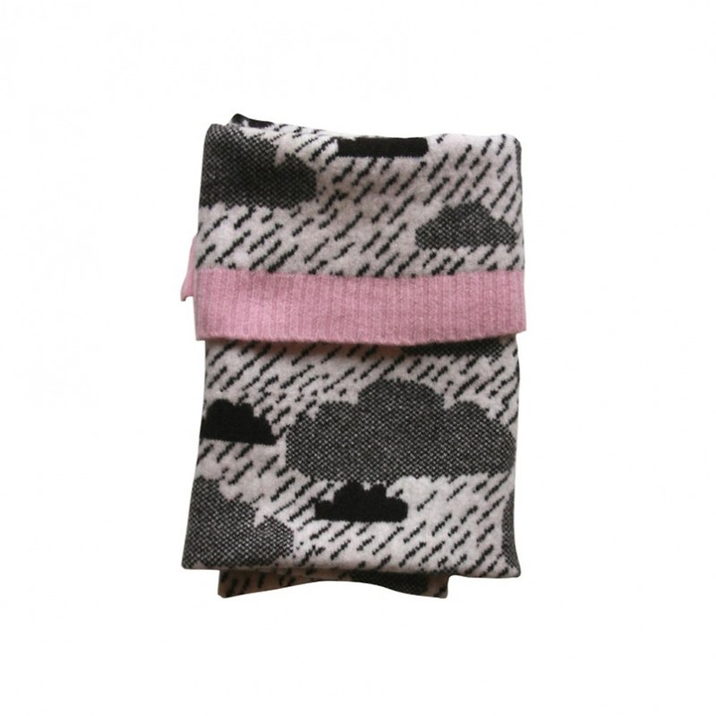 [Winter Sale] Rainy Day Mini pure wool woven blanket | Donna Wilson - Blankets & Throws - Wool Multicolor