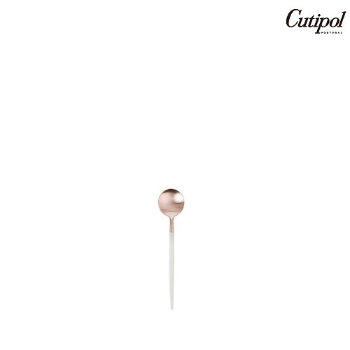 Cutipol 葡萄牙Cutipol GOA系列白玫瑰金12.5cm咖啡匙