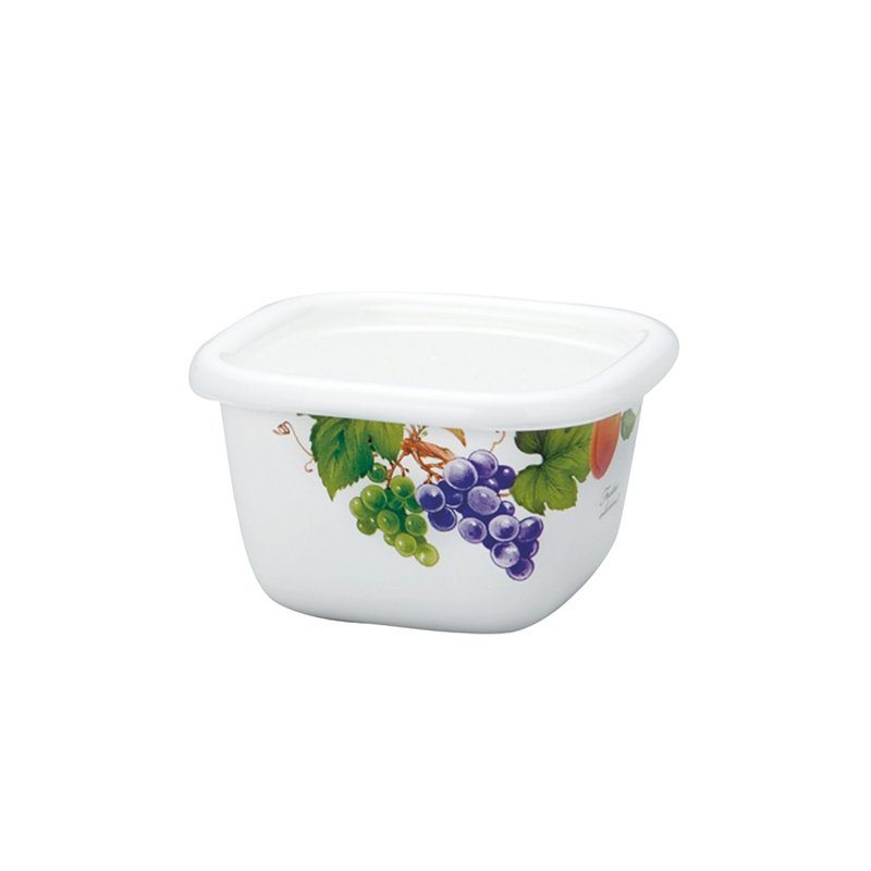 Frutas Collection II Enamel Container A (Small) - เครื่องครัว - วัตถุเคลือบ 