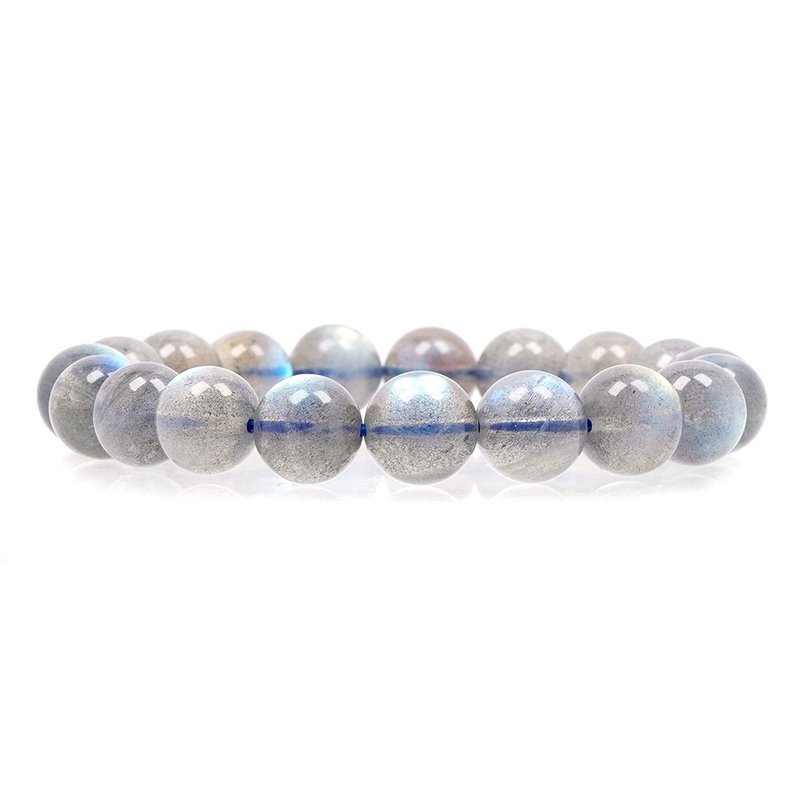 Labradorite 9.8-10.2mm Bracelets - สร้อยข้อมือ - เครื่องประดับพลอย หลากหลายสี