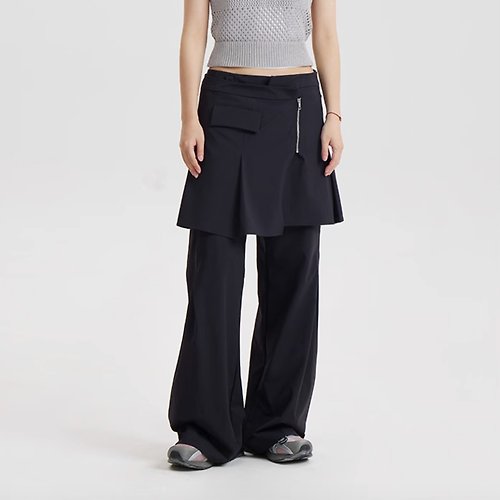 CONP: Citizen of No Place Pleat Skirt and Trousers 多褶腰封組合裙褲套裝