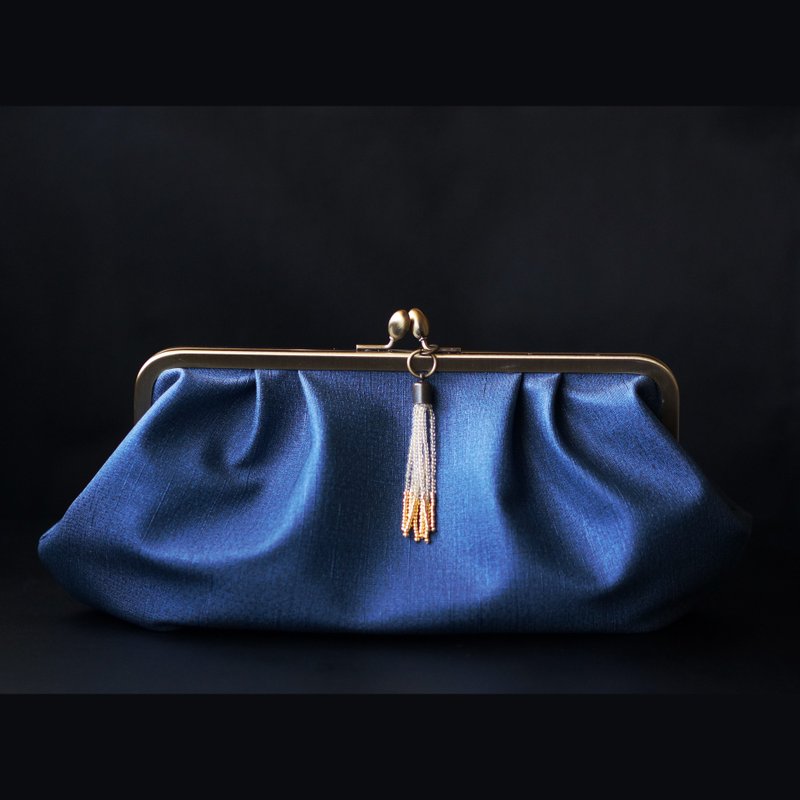 2 路正式包 手抓包/手提包|午夜藍 |優雅|婚禮| 美麗 | 時髦 - 手拿包 - 其他材質 藍色