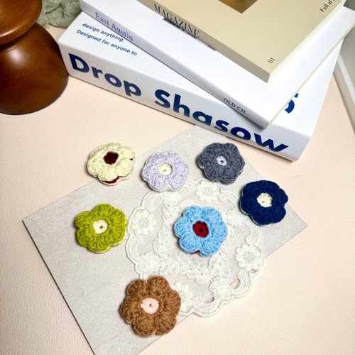 MUMU 鉤織crochet |滴膠resin |花邊結macrame MUMU 果醬夾心曲奇手機氣囊支架 可選擇磁吸式或黏貼式