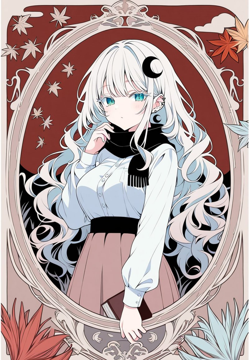 オリジナル人物ステッカー　No.393 - 貼紙 - 紙 