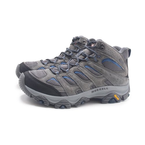 米蘭皮鞋Milano MERRELL MOAB 3 MID GORE-TEX 中筒防水登山鞋 男鞋-深灰藍