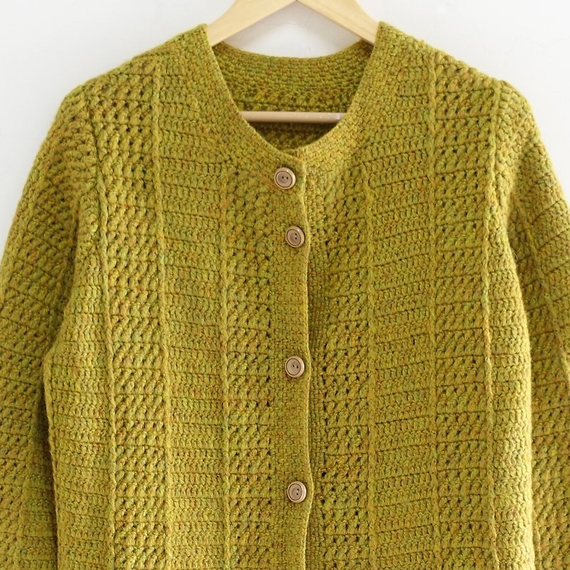 │Slowly│Knitting - Vintage Jacket │vintage.Retro.Literature - Women's Casual & Functional Jackets - Other Materials Multicolor