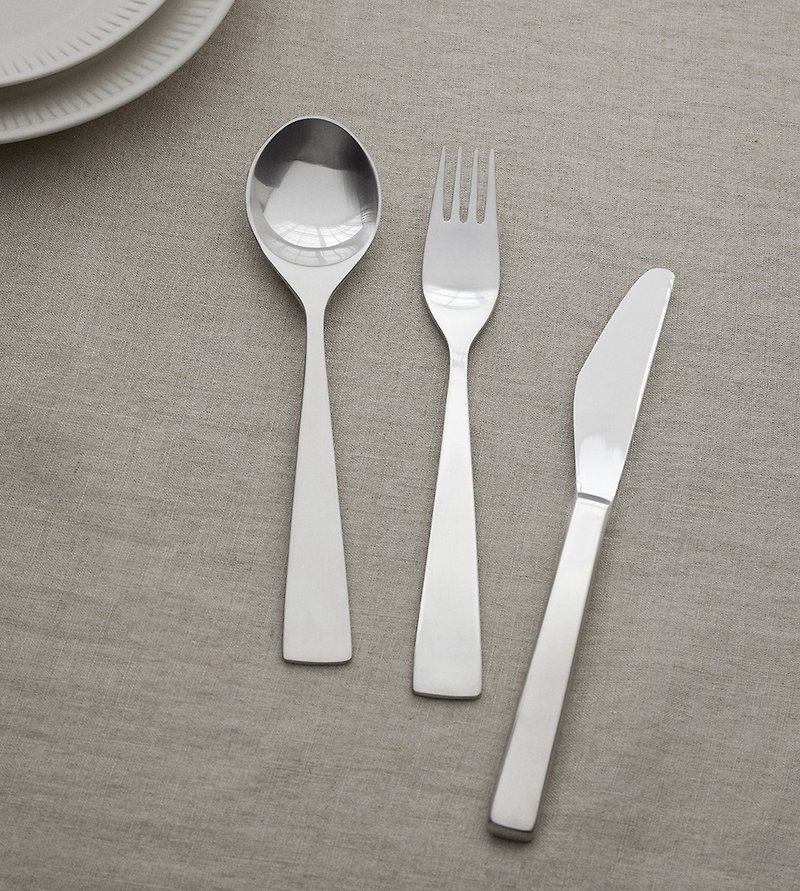 【Stelton】Maya2000 three-piece knife, fork and spoon set - Cutlery & Flatware - Stainless Steel 