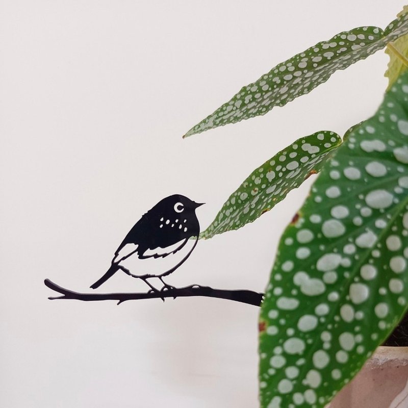 Small corner theater/Interesting plant decoration/Happy Bird Day series/Cute tweets - ของวางตกแต่ง - อะคริลิค สีดำ