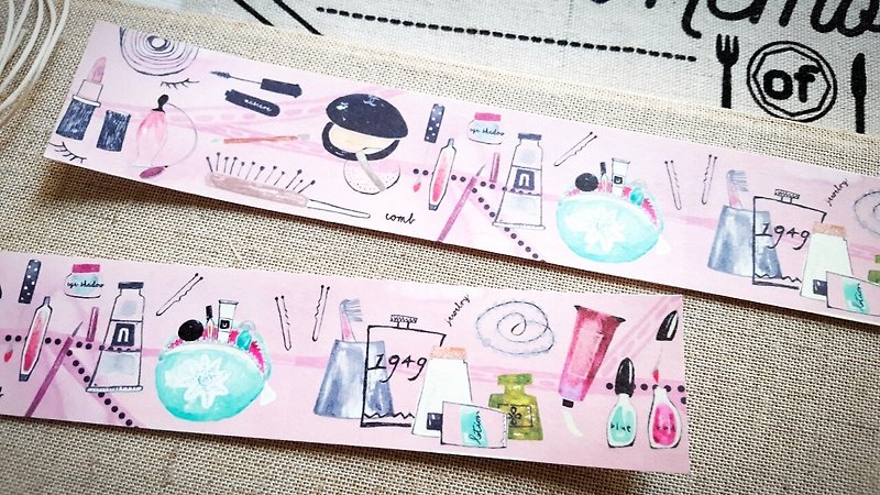 【カスタマイズ商品】ミニボックスパーティ化粧紙テープ/47 - マスキングテープ - 紙 