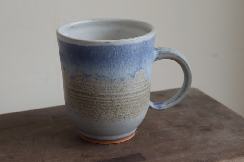 馬克杯-小雪 - 咖啡杯/馬克杯 - 陶 藍色