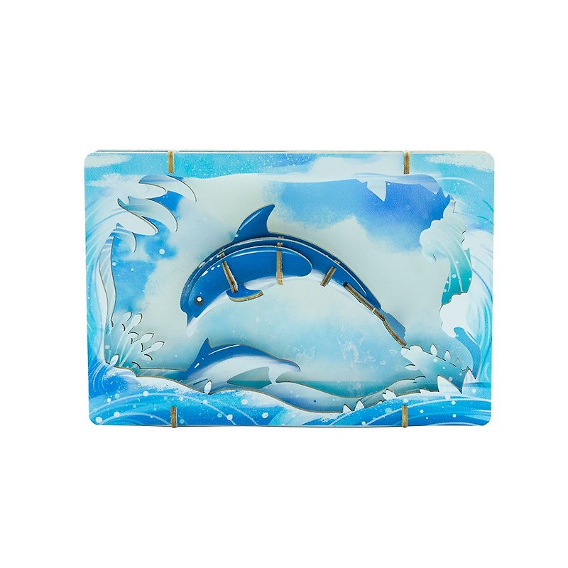 Wood Board Games & Toys Multicolor - CHI Ocean Dolphin Wood Theater