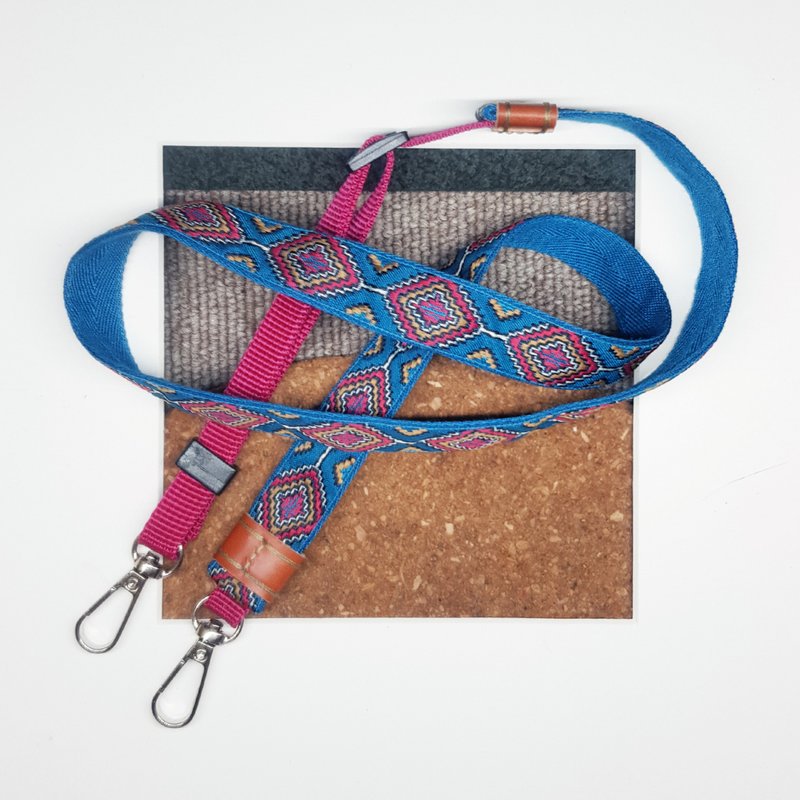 [Men's Daily] Featured 20% off mobile phone straps, universal straps, camera straps, YA - เชือก/สายคล้อง - ไฟเบอร์อื่นๆ สีน้ำเงิน
