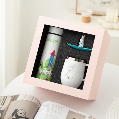 PO: Moomin保溫杯禮盒(含咖啡杯 保溫瓶) 咖啡杯 茶杯 隨行杯生日禮物