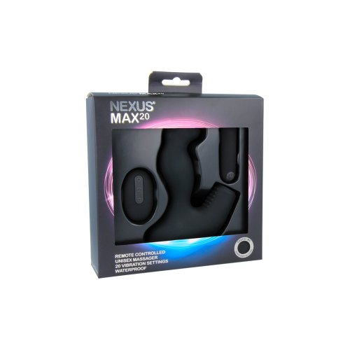 英國Nexus 英國NEXUS Max20 無線遙控 前列腺按摩器 按摩棒 肛塞 成人玩具