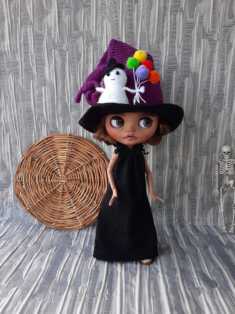 Real witch hat for Halloween. Carnival hat. - Kids' Toys - Acrylic Multicolor