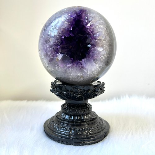 玄之水晶 紫晶開口笑 | 水晶 | 水晶球 | 水晶擺件