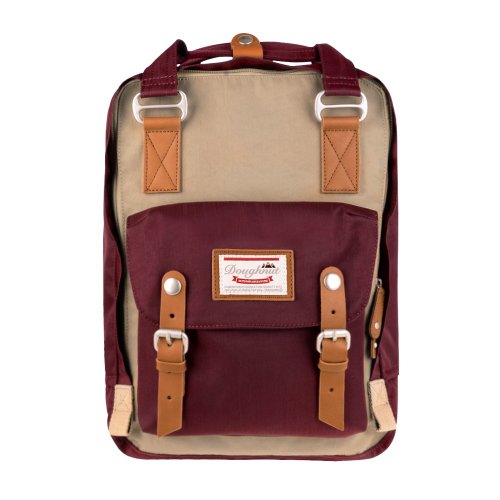 Doughnut Waterproof Macaron Backpack - Red Wine Capsule