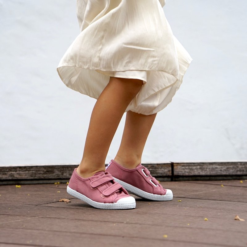CIENTA Canvas Shoes 78997 52 - รองเท้าเด็ก - ผ้าฝ้าย/ผ้าลินิน สึชมพู