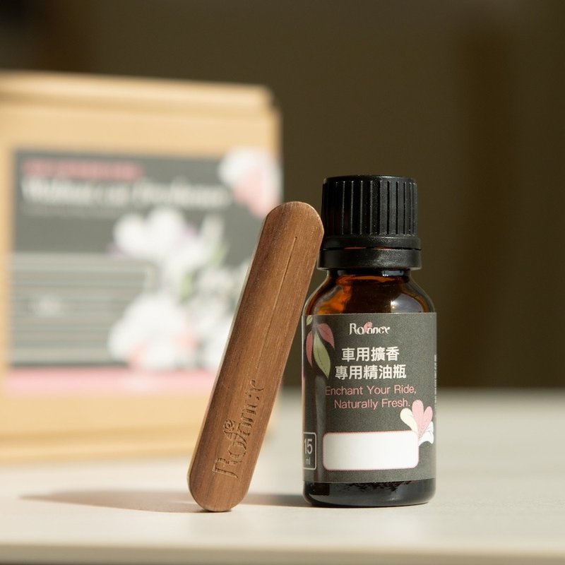 ウォールナットカーディフューザークリップ/セット - アロマ・線香 - エッセンシャルオイル 