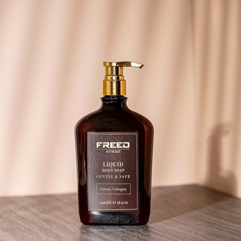 【FREED】Men’s Ultimate Fragrance Shower Gel – Citrus Cologne - ครีมอาบน้ำ - พลาสติก สีนำ้ตาล