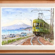 水彩画原画 日本の夏祭り - ショップ 松下勝明 ポスター・絵