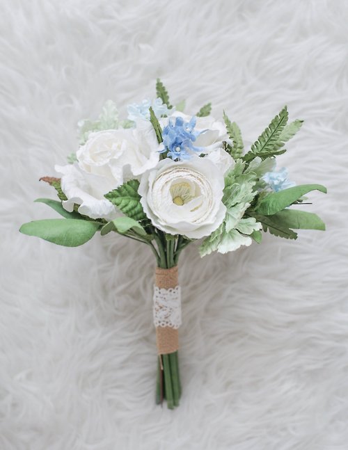 posieflowers BLUE BELLE | Handmade Mini Flower Bouquet