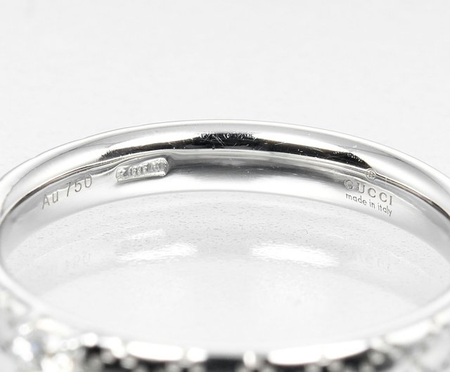 グッチ GUCCI リング ディアマンティッシマ K18YG 7号 750