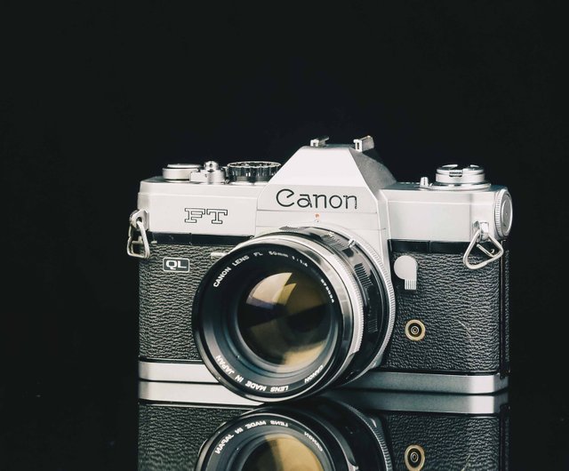 Canon FT QL 35mm Film Camera With 50mm f/1.8 Lens