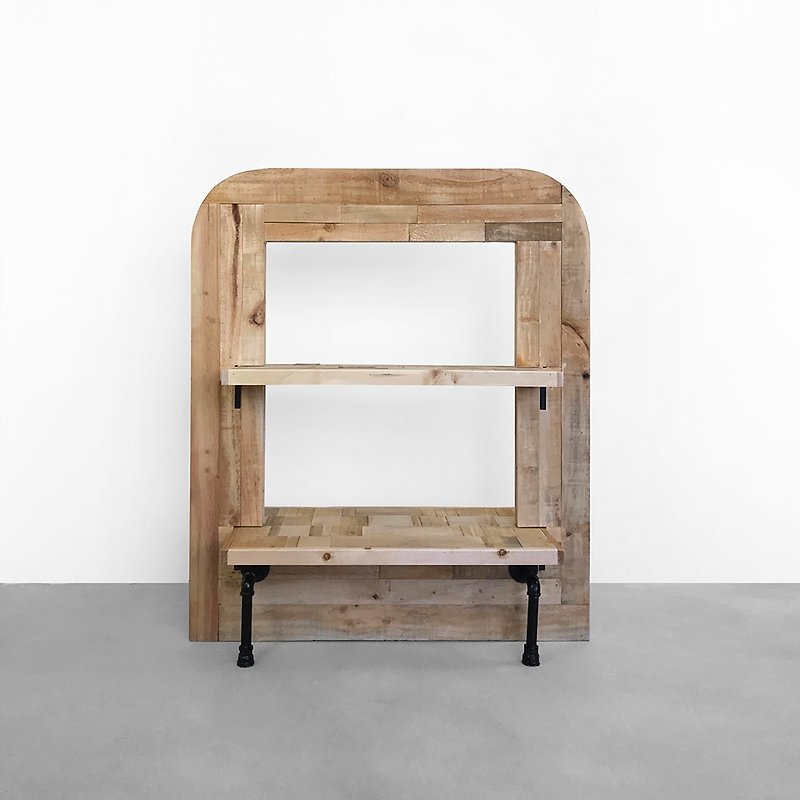 Plywood screen cabinet small CU042S - ชั้นวาง/ตะกร้า - ไม้ สีนำ้ตาล