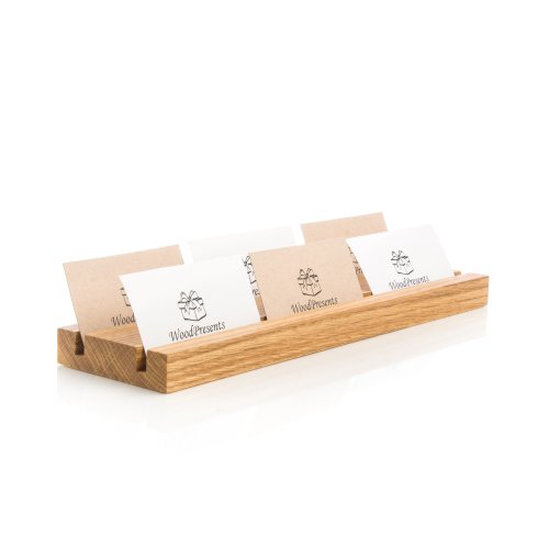 Wooden price tags - 12 pcs. Display stand, for market. Merchandise