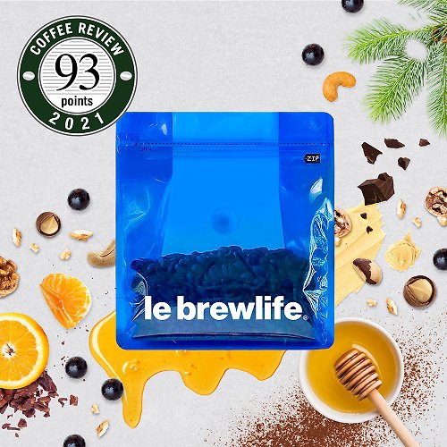 le brewlife 樂步咖啡 |限量|WBC冠軍用特殊厭氧乳酸處理-大嘴鳥&棕梠樹咖啡豆100g