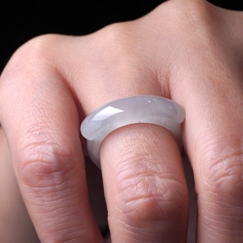 瓔珞珠寶盒 E.L.Jewelry Box 冰種翡翠馬鞍戒指戒圈 | 國際13圍 | 天然緬甸玉翡翠A貨 | 送禮