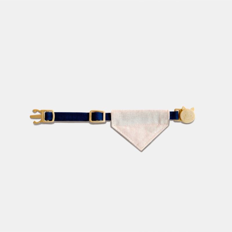 簡約手工定制貓項圈 Jellyfish Pink Breakaway Cat Collar - 項圈/牽繩 - 棉．麻 粉紅色