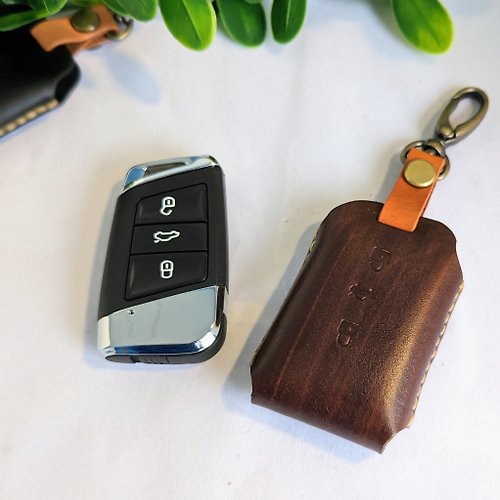 Slowalk 慢步奇想設計工作室 福斯 汽車鑰匙套 感應式鑰匙專用 全包覆式