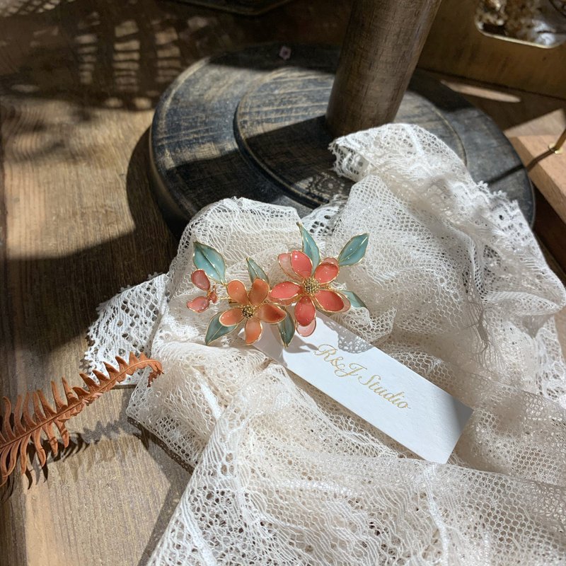 (台北)花花 別針課程 - 金工/飾品 - 樹脂 